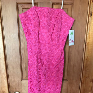 Lilly Pulitzer Sienna Kentucky Eyelet Dress NWT